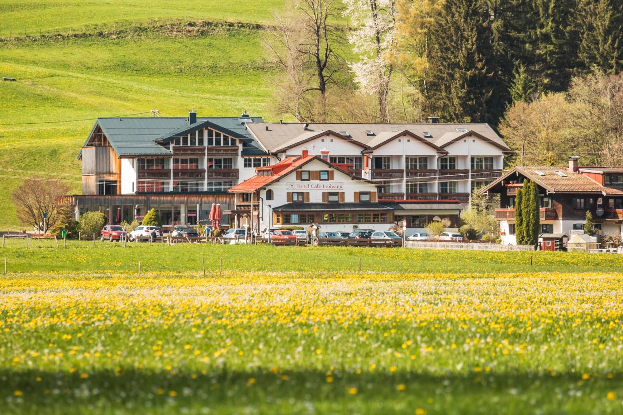 Wohlfuehlhotel Frohsinn Fischen im Allgaeu Kültér fotó